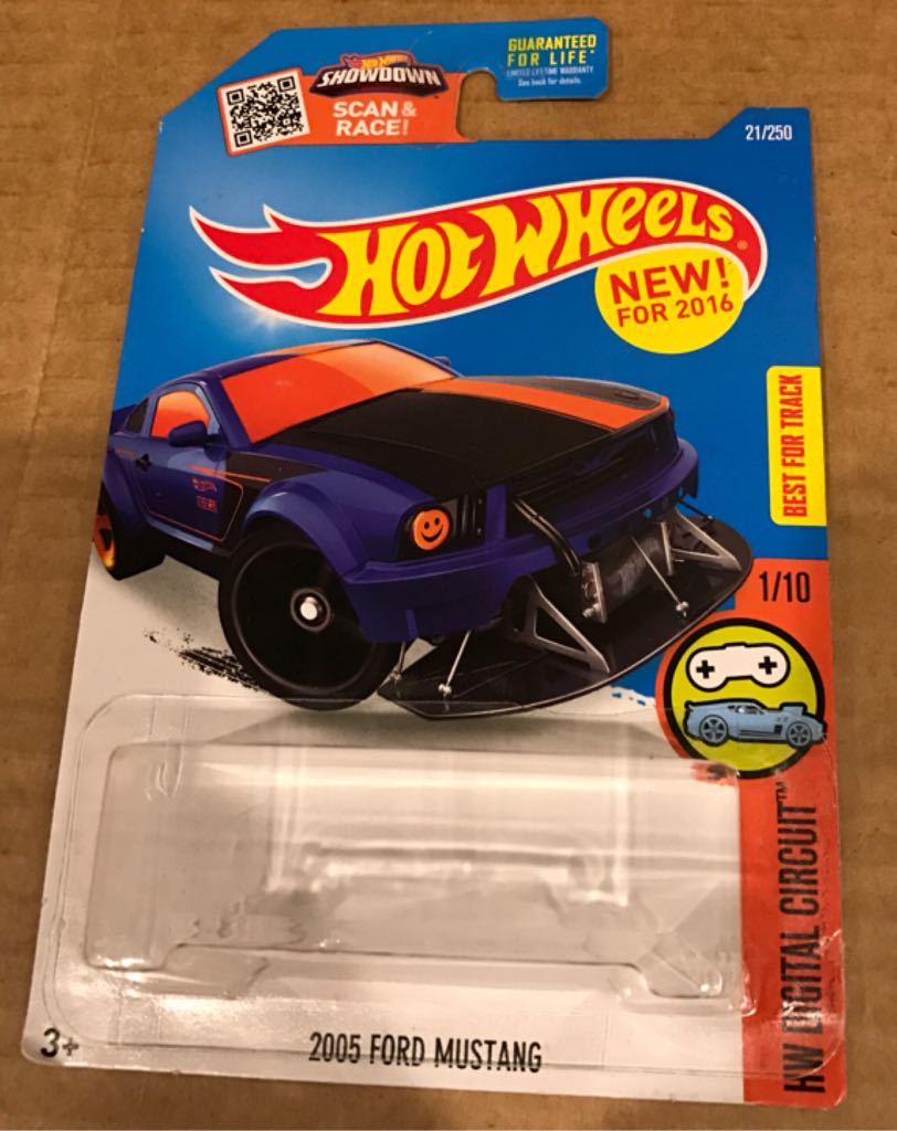 Ford Mustang 2005 - ’16 HW Digital Circuit toy car collectible - Main Image 2