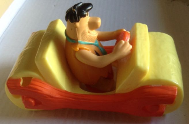 Tronco Movil Picapiedra Mc Donalds - Mc Donalds toy car collectible - Main Image 2