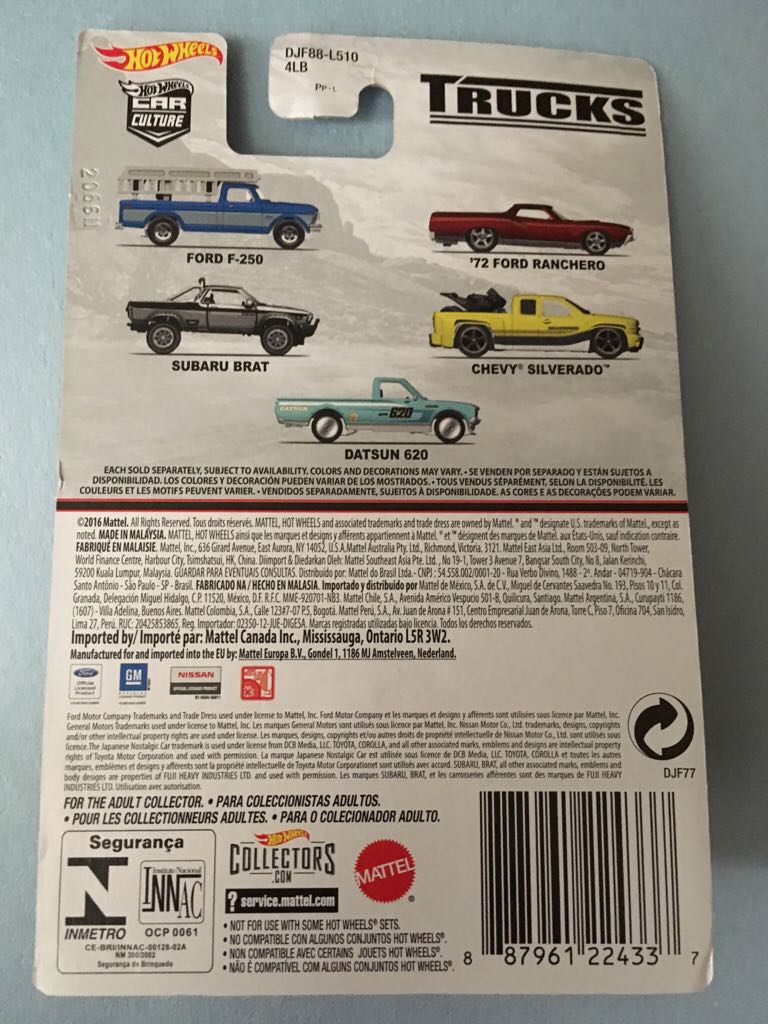 ’72 Ford Ranchero - Trucks toy car collectible - Main Image 2