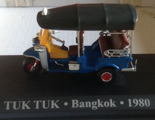 Tuk Tuk Bangkok 1980 Azul - Coleccionables toy car collectible - Main Image 2