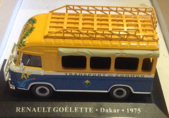 Renault Goelette Dakar 1975 Azul Y Amarillo - Coleccionables toy car collectible - Main Image 2