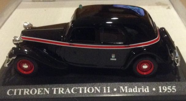 Citroen Traction 11 Madrid 1955 Negro - Coleccionables toy car collectible - Main Image 2