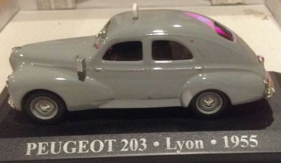 Peugeot 203 Lyon 1955 Gris - Coleccionables toy car collectible - Main Image 2