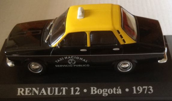 Renault 12 Bogota 1973 Negro - Coleccionables toy car collectible - Main Image 2