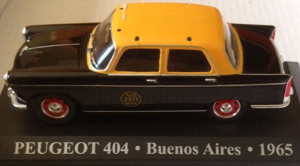 Peugeot 404 Buenos Aires 1965 Negro - Coleccionables toy car collectible - Main Image 2