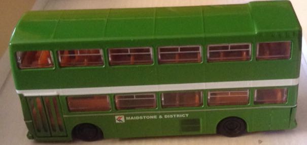 Camion Doble Piso Britbus Verde - China Motor Bus toy car collectible - Main Image 2