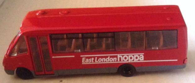 Camion East London Hoppa Roja  - China Motor Bus toy car collectible - Main Image 2