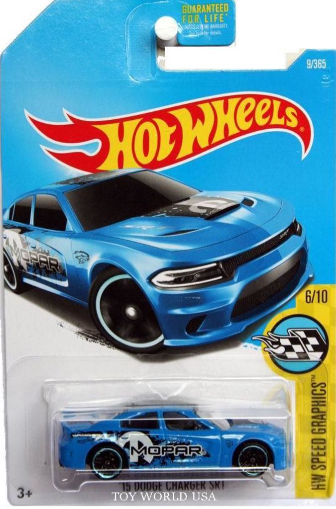 ’15 Dodge Charger SRT - HW Speed Graphics toy car collectible - Main Image 2