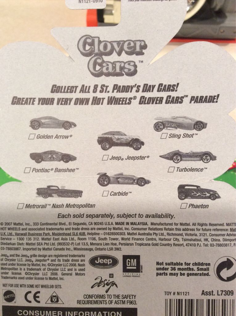 Clover Cars - Special Release toy car collectible - Main Image 2