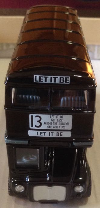 London Bus The Beatles Let It Be Negro - Factory Entreteinment toy car collectible - Main Image 2
