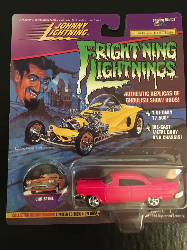 Johnny Lightning Christine - Frightning Lightnings toy car collectible - Main Image 1