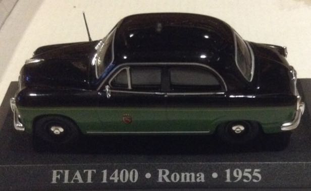 Fiat 1400 Roma 1955 Negro y Verde - Coleccionables toy car collectible - Main Image 2