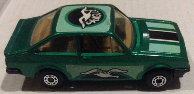 Ford Scort Seagull Gliding Club Verde - Lesney toy car collectible - Main Image 2