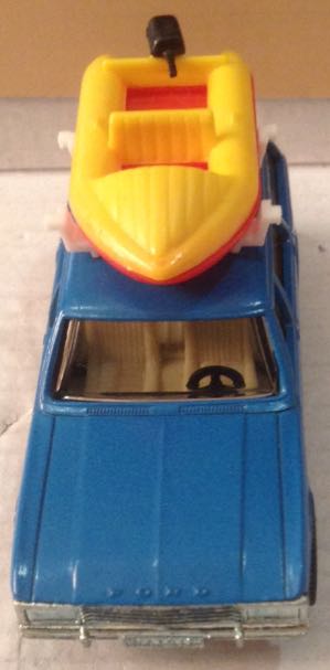 Camioneta Ford Granada Turnier Azul Con Lancha - Siku toy car collectible - Main Image 2