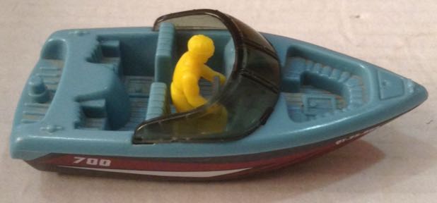 Sky Boat Azul - Machtbox toy car collectible - Main Image 1