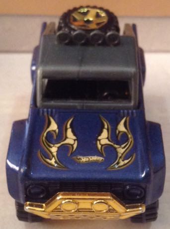Custom Ford Bronco Azul  - Hot Wheels toy car collectible - Main Image 1