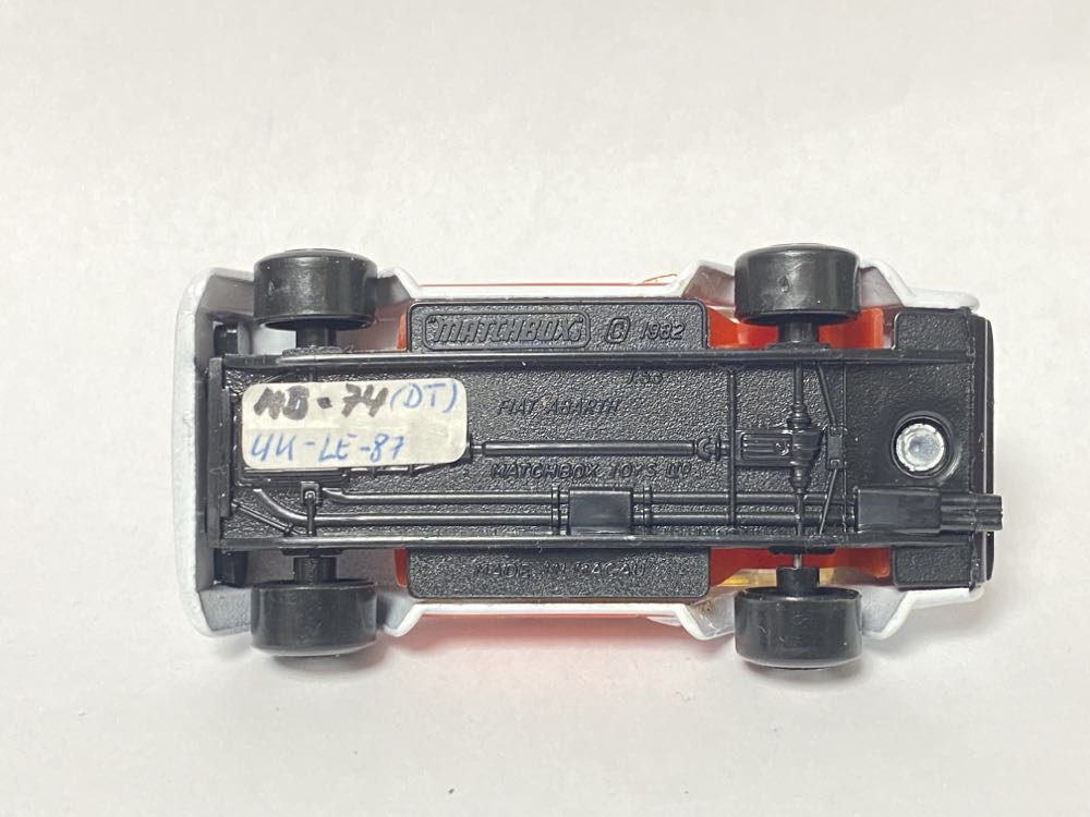Fiat Abarth Matchbox  toy car collectible - Main Image 3