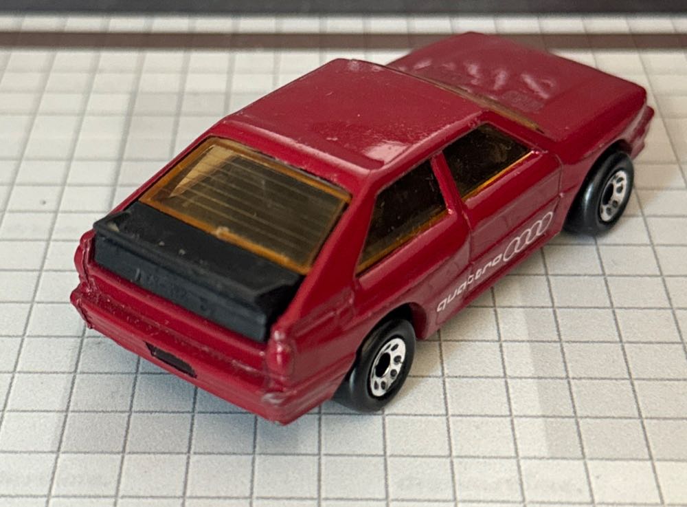 MB: Audi Quattro - MBX Superfast toy car collectible - Main Image 2