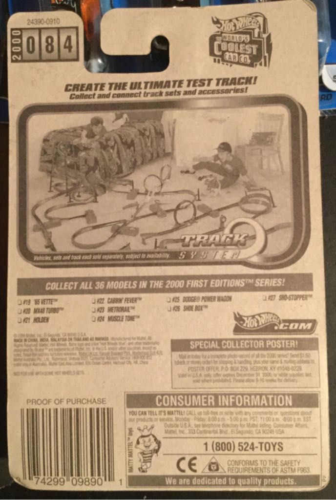 Muscle Tone - HW 2000 First Editions toy car collectible - Main Image 2