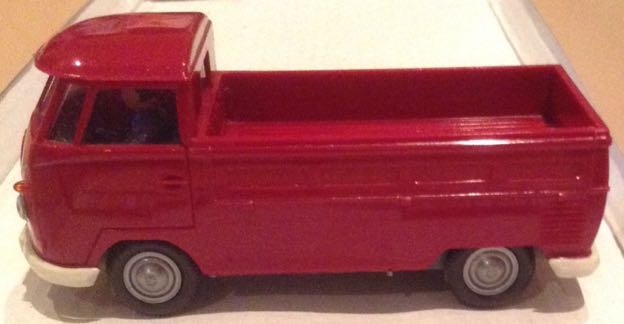 Volkswagen Pick Up Roja - Made In Germany toy car collectible - Main Image 2