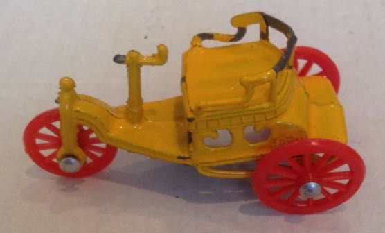 Triciclo Amarillo 1910 - Japan toy car collectible - Main Image 2