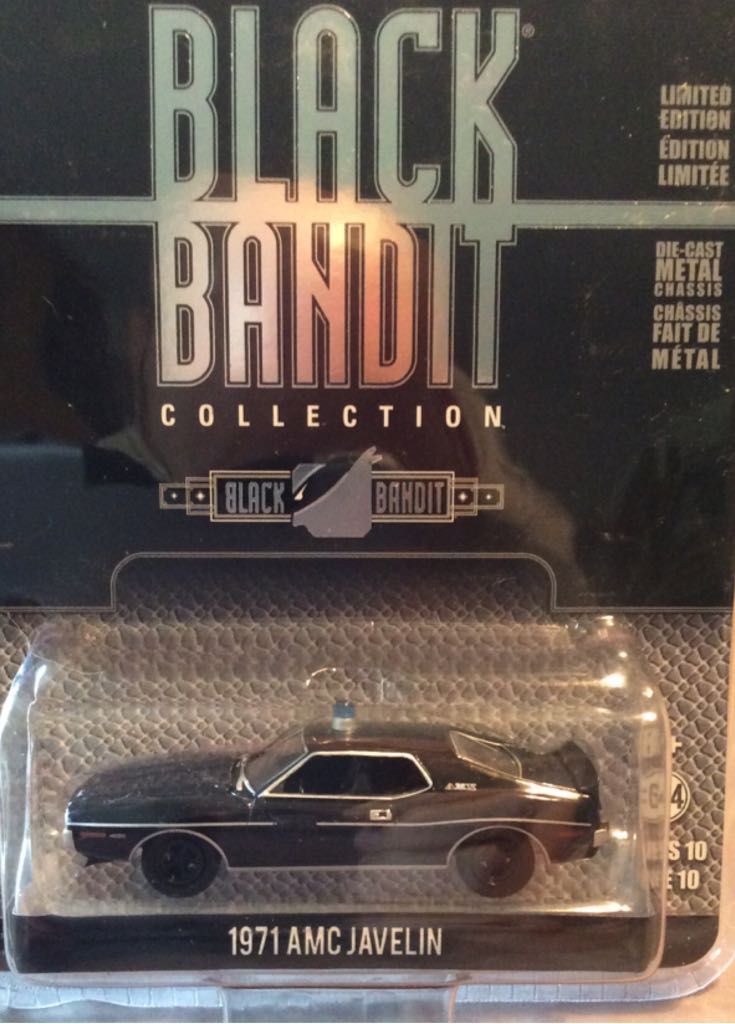Greenlight Black Bandit Collection Series 10 - Black Bandit toy car collectible - Main Image 1