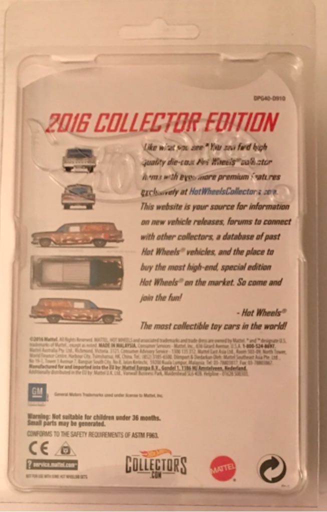 Zamac Chevy Delivery 1959 - ZAMAC toy car collectible - Main Image 2