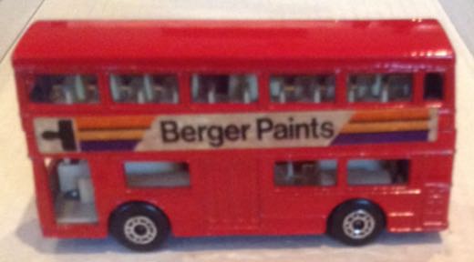 Camion Doble Piso Londinense Berger Paints - Machtbox toy car collectible - Main Image 2