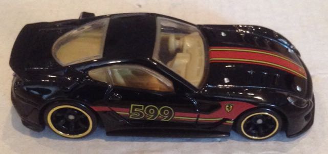 Ferrari 599 XX Negro - Hot Wheels toy car collectible - Main Image 2