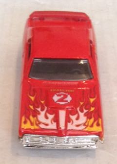 Mercury Cougar Eliminator Rojo Con Flamas - Hot Wheels toy car collectible - Main Image 1
