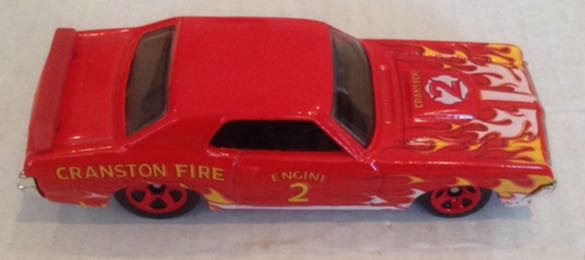 Mercury Cougar Eliminator Rojo Con Flamas - Hot Wheels toy car collectible - Main Image 2