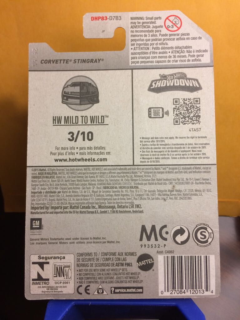 Corvette Stingray - HW Dream Garage toy car collectible - Main Image 2