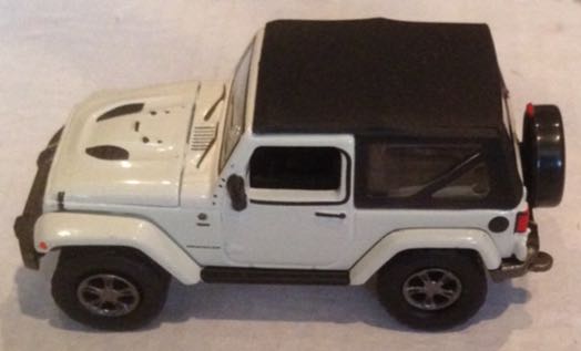 Jepp Wrangler 75 Anniversary Edition Blanco - Greenlight toy car collectible - Main Image 2