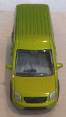 Ford Transit Connect Taxi 2010 Verde - Machtbox toy car collectible - Main Image 2