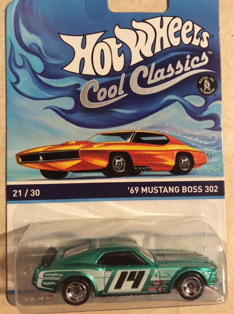69 Mustang Boss 302 Cool Classics - Cool Classics toy car collectible - Main Image 1
