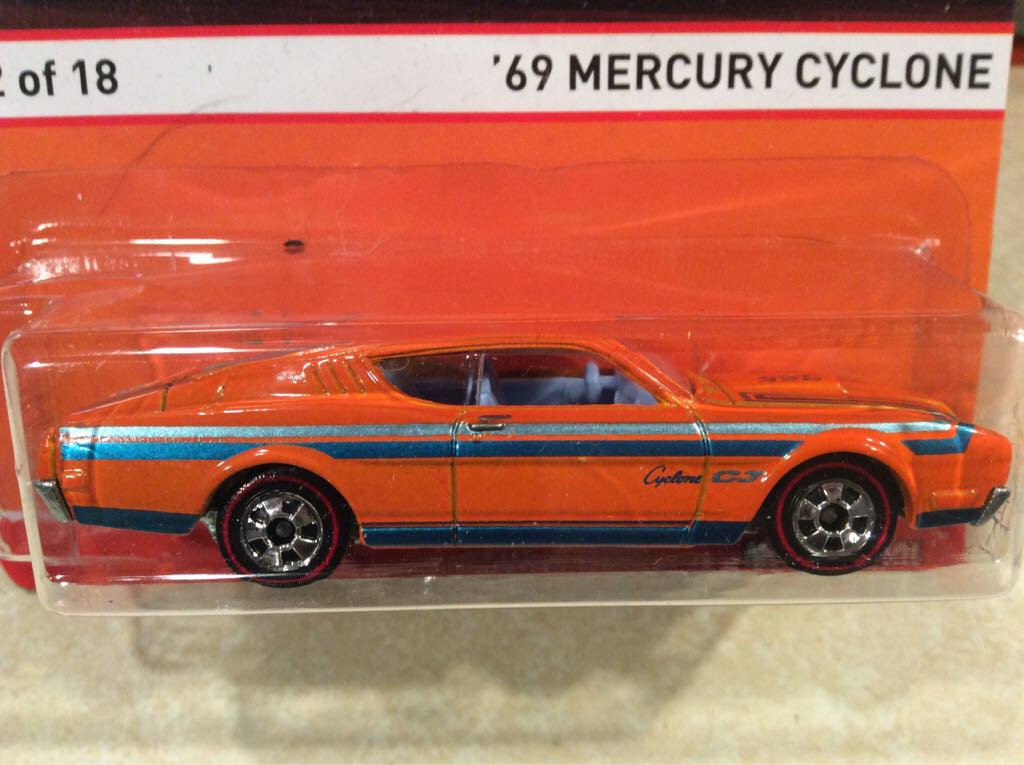 69 Mercury Cyclone Redline Series - Redline Series 2015 toy car collectible - Main Image 2