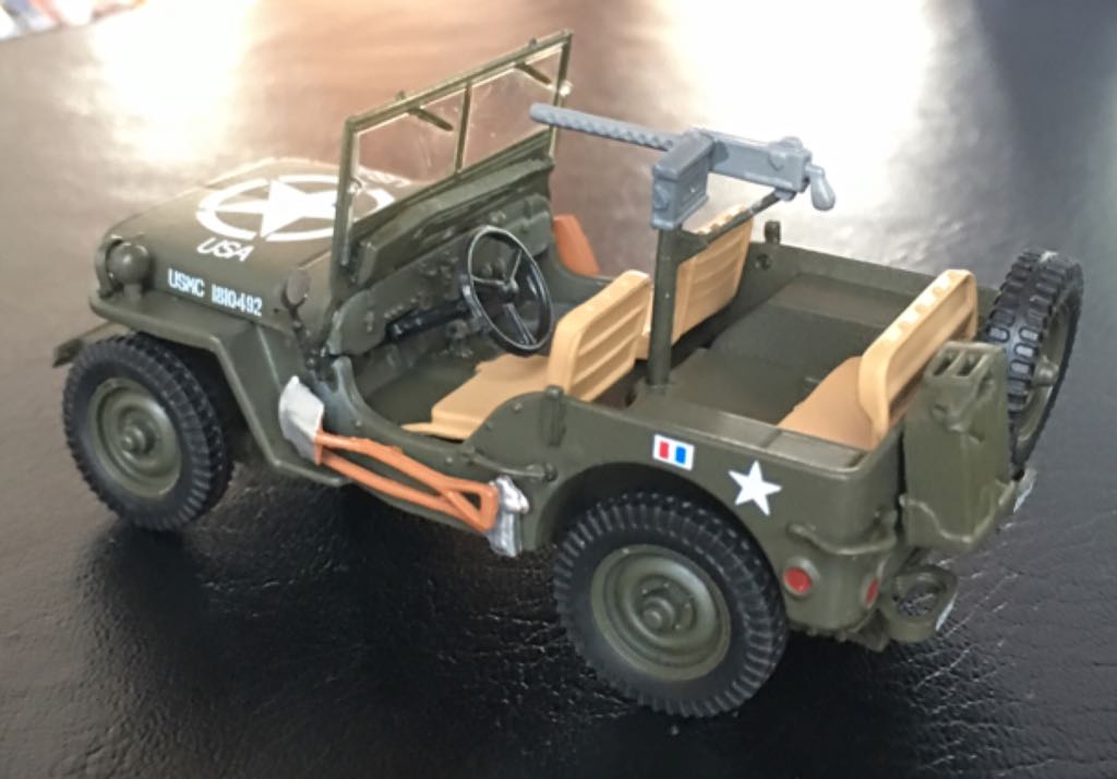 Jeep Willys MB US Army - Colección Jeep toy car collectible - Main Image 2