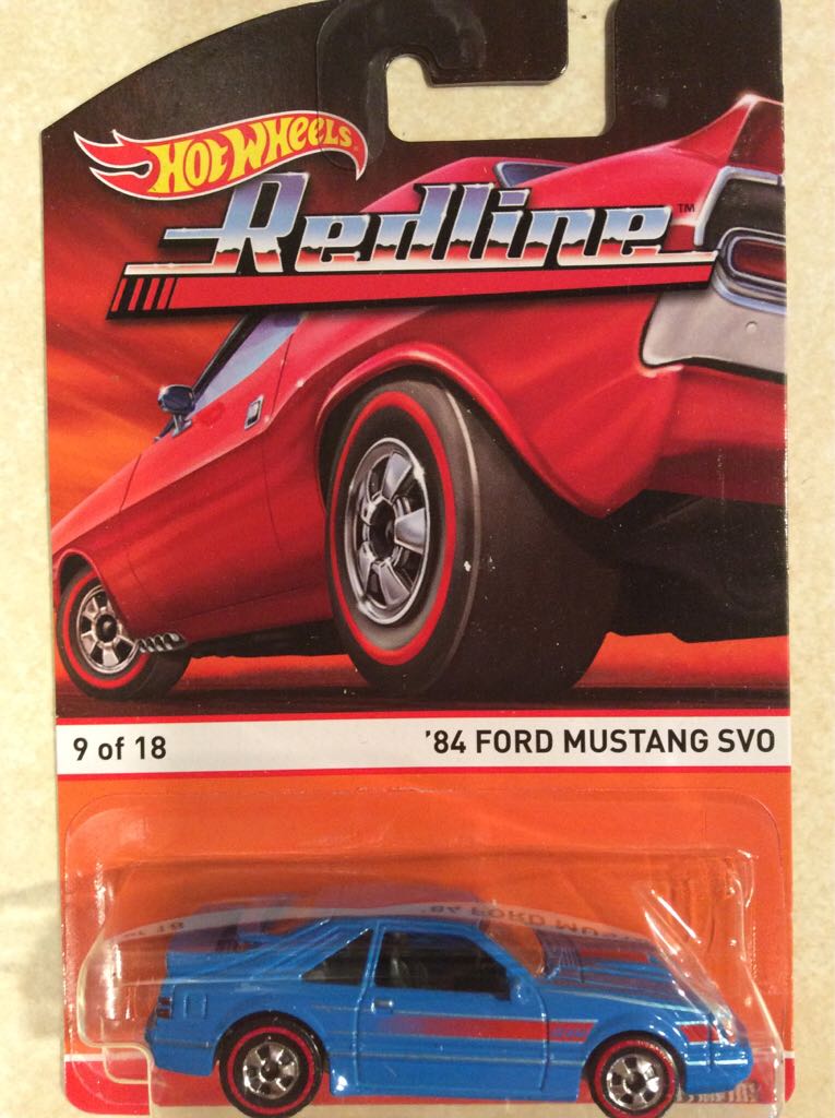 84 Ford Mustang SVO Redline Series - Redline Series 2015 toy car collectible - Main Image 1
