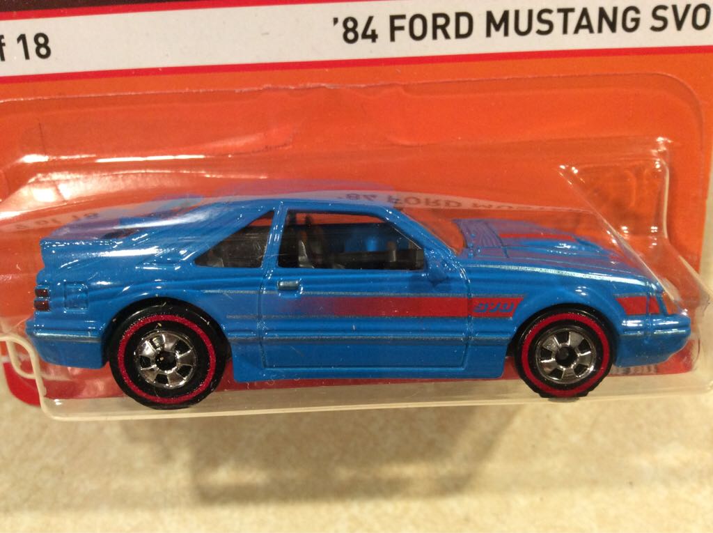 84 Ford Mustang SVO Redline Series - Redline Series 2015 toy car collectible - Main Image 2