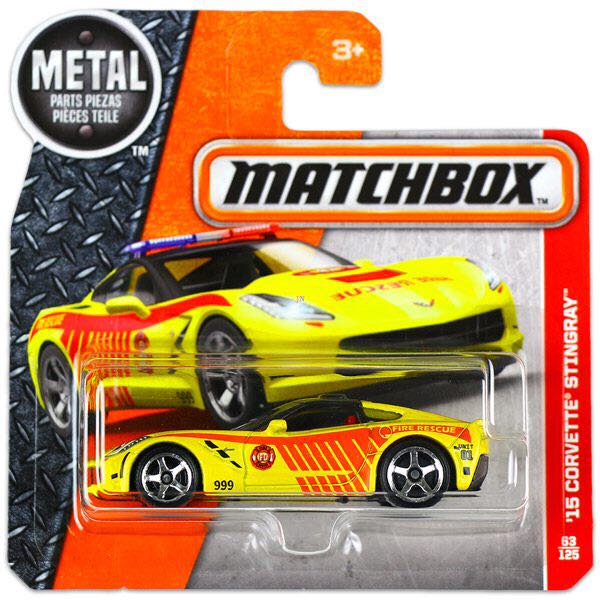 ’15 Corvette Stingray - MBX Heroic Rescue toy car collectible - Main Image 2