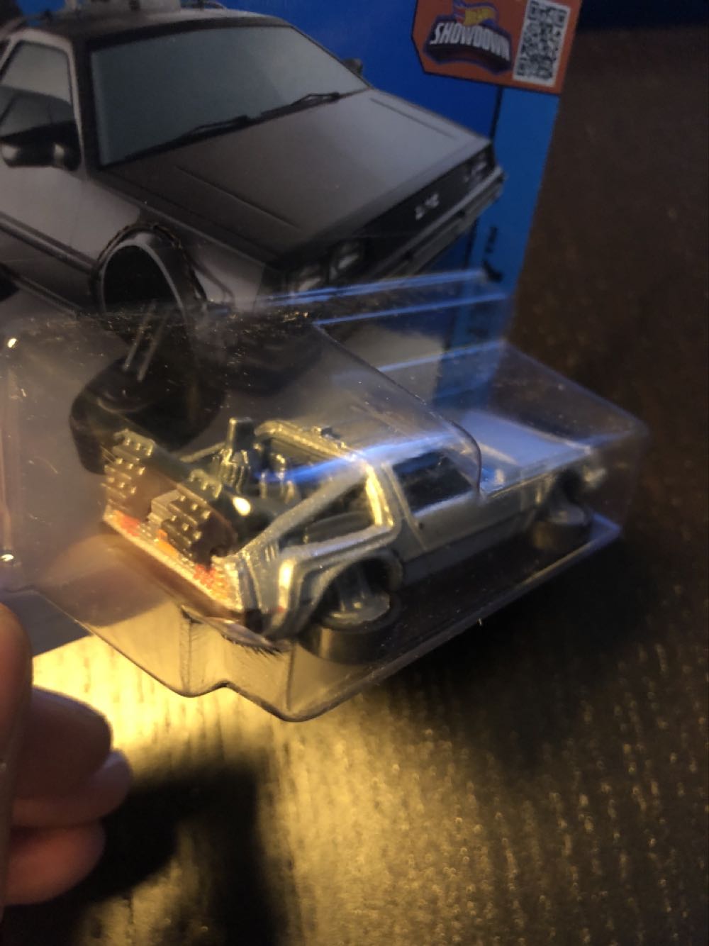 Back To The Future Time Machine - Hover Mode - HW City - 2015 HW Space Team toy car collectible - Main Image 3