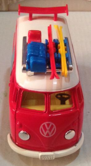 Volkswagen Delevery Van  Roja - Dandy Tomica toy car collectible - Main Image 2