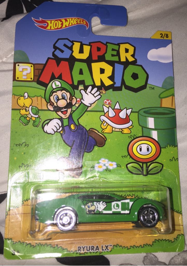 Hot Wheels Super Mario  toy car collectible - Main Image 1