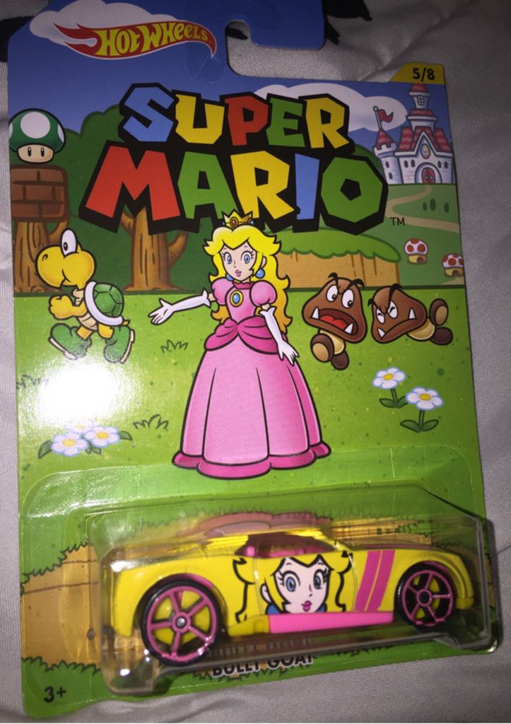 Hot Wheels Super Mario  toy car collectible - Main Image 1