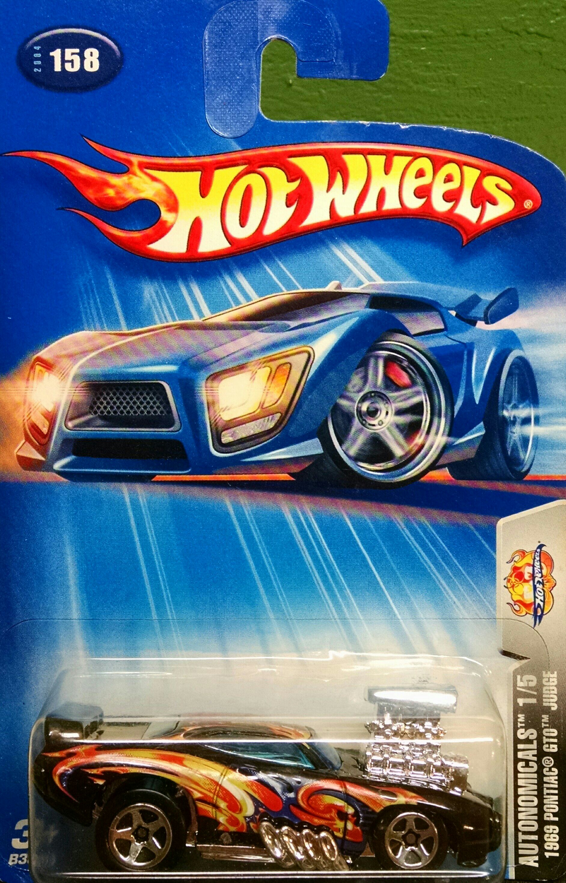 1969 Pontiac GTO Judge - 2004 Hot Wheels toy car collectible - Main Image 1