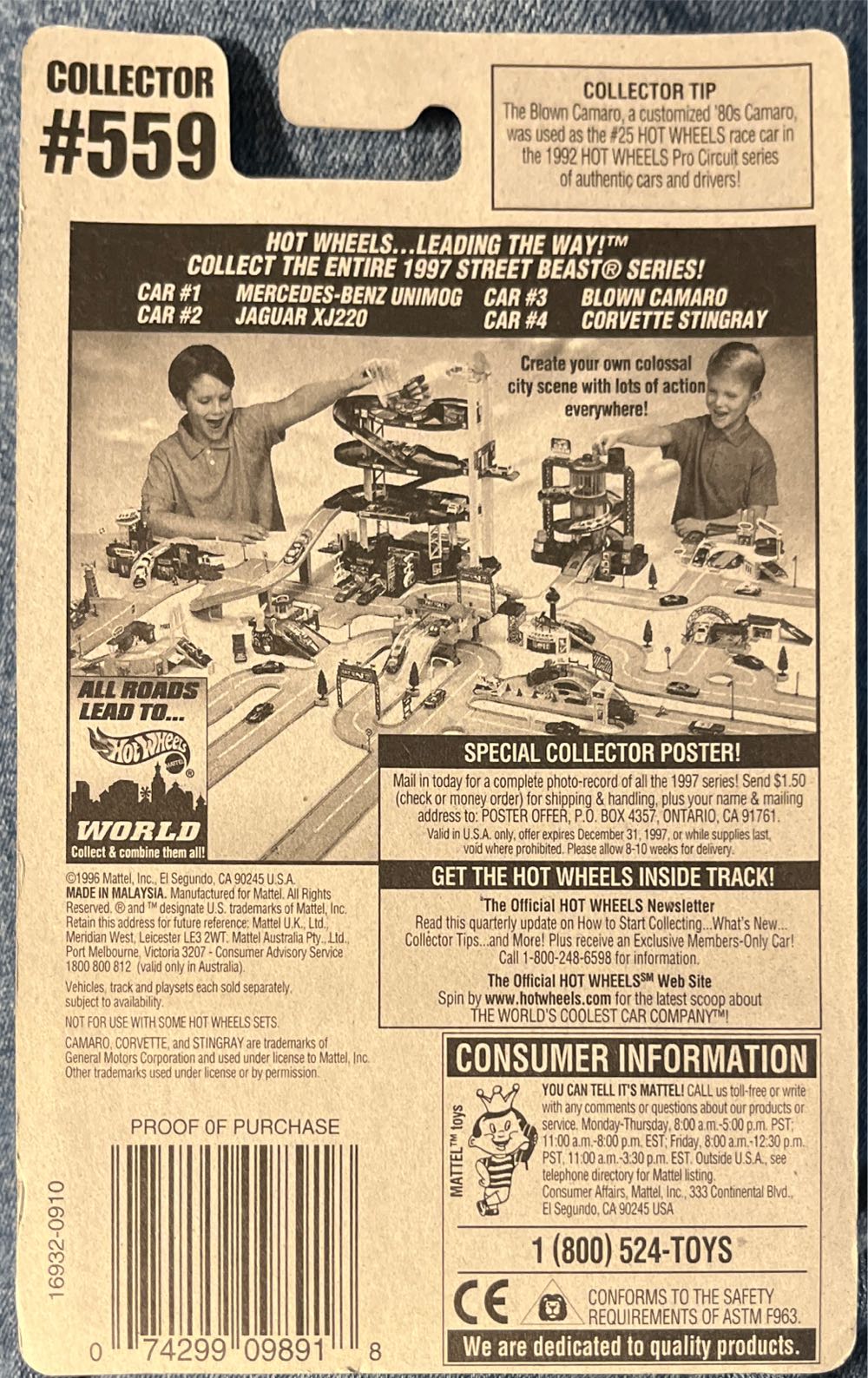 Blown Camaro - Street Beast toy car collectible - Main Image 3