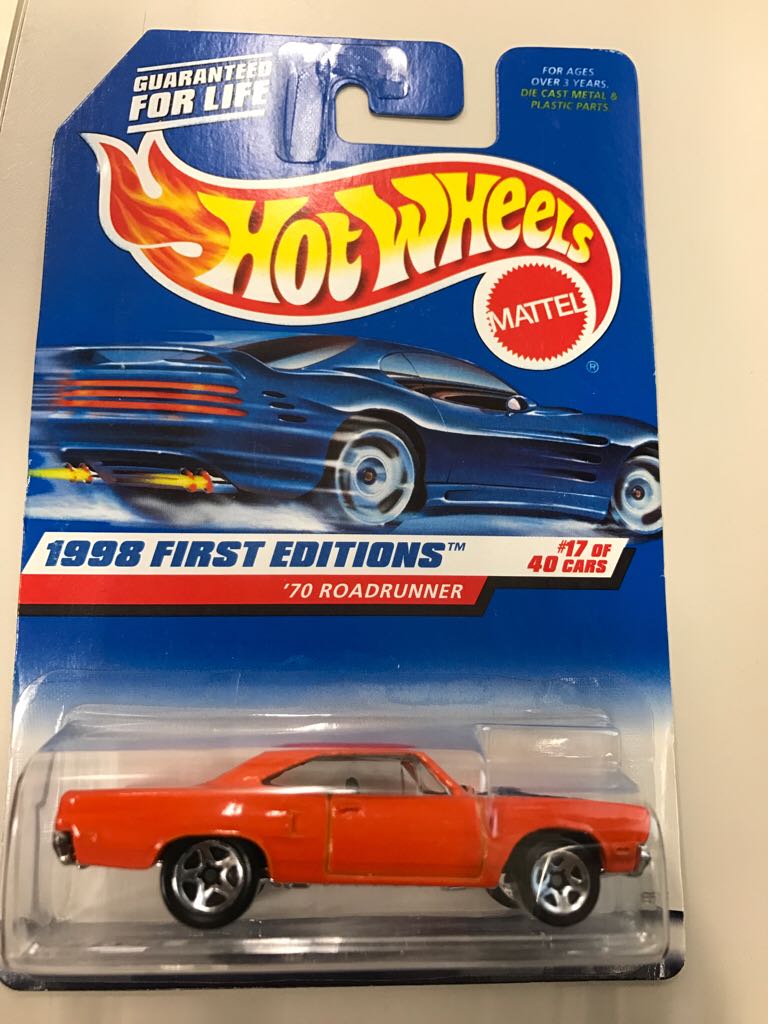 Roadrunner 70 - 1998 First Editions toy car collectible - Main Image 1