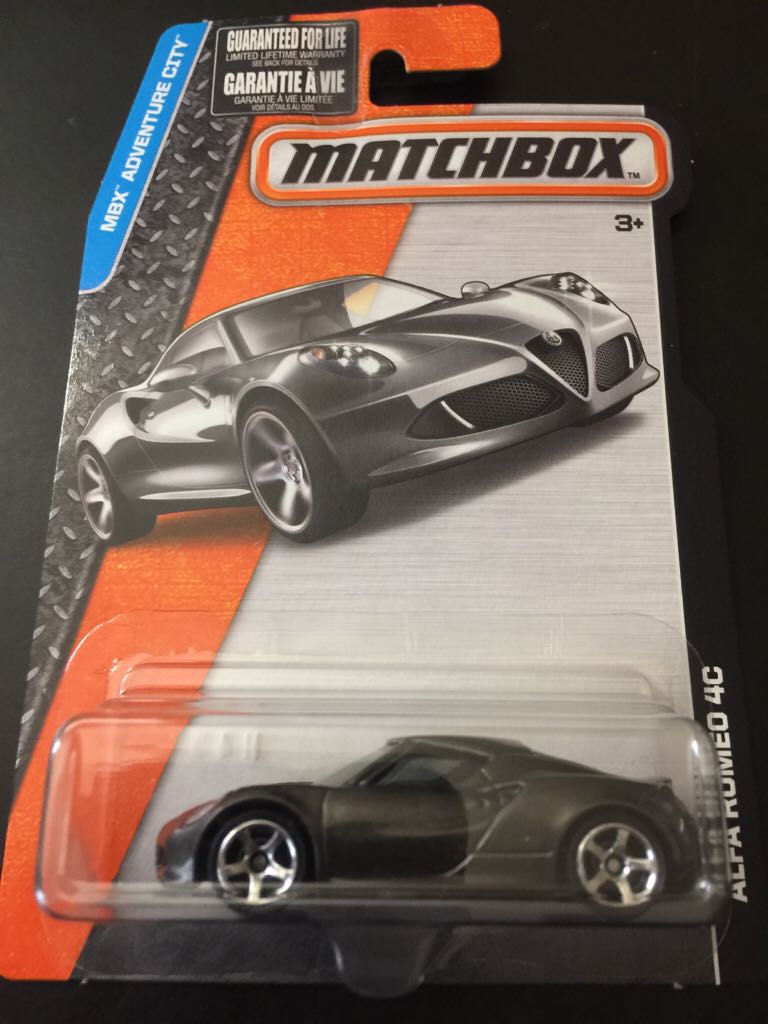 Alfa Romeo 4C - MBX Adventure City toy car collectible - Main Image 1