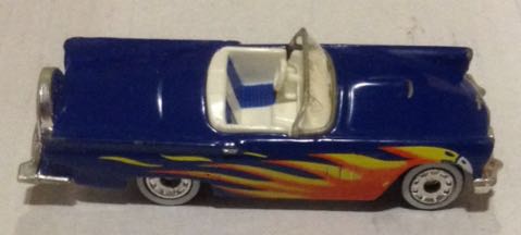 Ford Thunderbird Convertible Azul Marino - Machtbox toy car collectible - Main Image 2