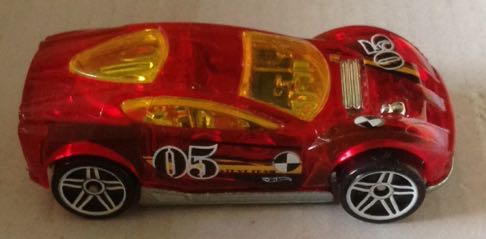 Synkro Rojo Vidrios Amarillos - Hot Wheels toy car collectible - Main Image 2